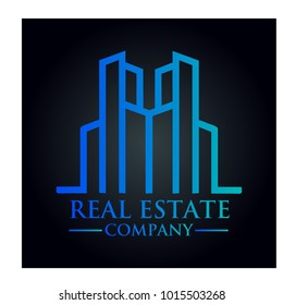 real estate logo graphic vector