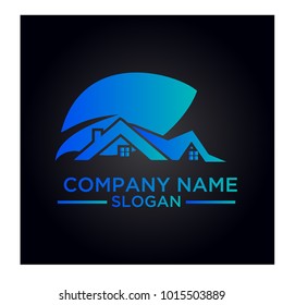 real estate logo graphic vector