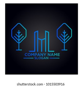 real estate logo graphic vector