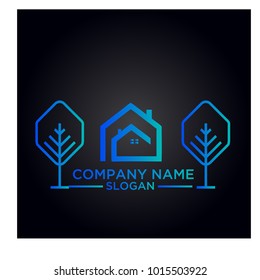 real estate logo graphic vector