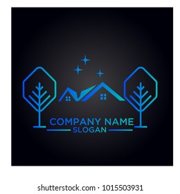 real estate logo graphic vector