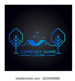 real estate logo graphic vector