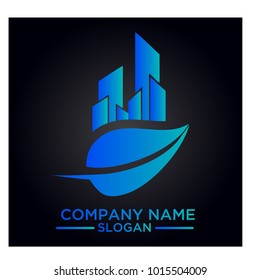 real estate logo graphic vector