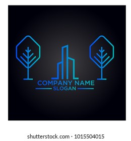real estate logo graphic vector