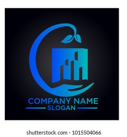 real estate logo graphic vector