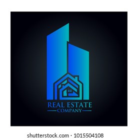 real estate logo graphic vector