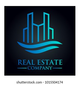 real estate logo graphic vector