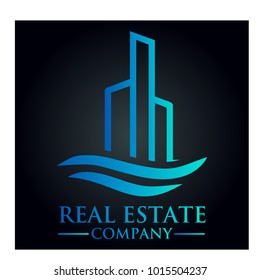 real estate logo graphic vector