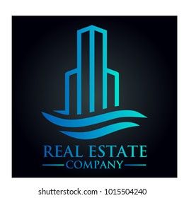 real estate logo graphic vector