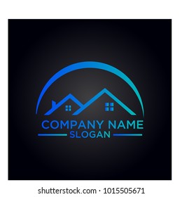 real estate logo graphic vector