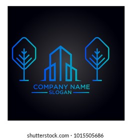 real estate logo graphic vector