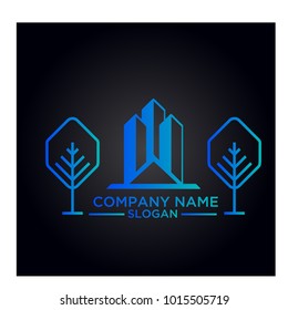 real estate logo graphic vector