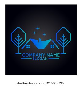 real estate logo graphic vector