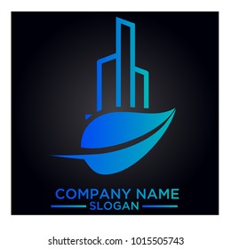 real estate logo graphic vector