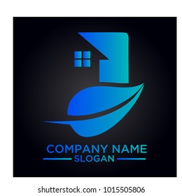 real estate logo graphic vector
