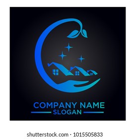 real estate logo graphic vector