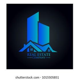 real estate logo graphic vector