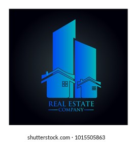 real estate logo graphic vector