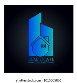 real estate logo graphic vector