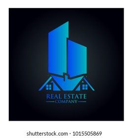 real estate logo graphic vector