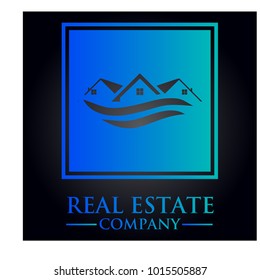 real estate logo graphic vector