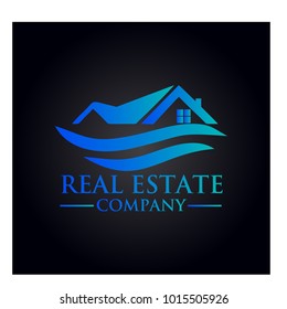 real estate logo graphic vector