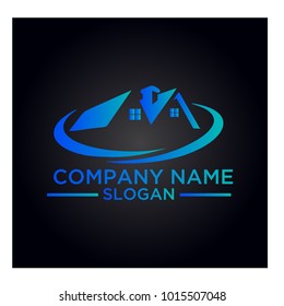 real estate logo graphic vector