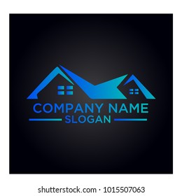 real estate logo graphic vector