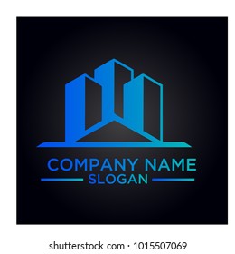 real estate logo graphic vector
