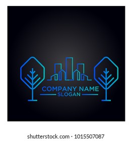 real estate logo graphic vector