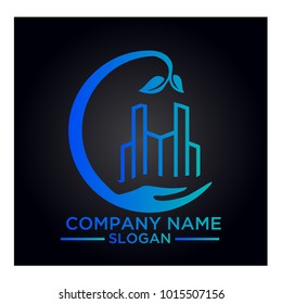 real estate logo graphic vector