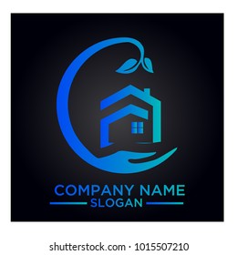 real estate logo graphic vector