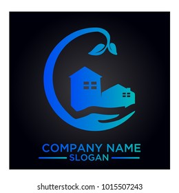 real estate logo graphic vector