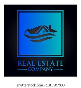 real estate logo graphic vector