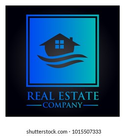 real estate logo graphic vector