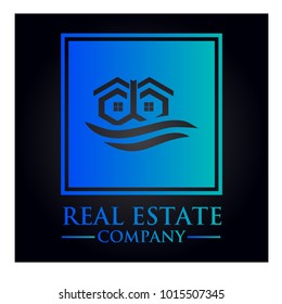 real estate logo graphic vector