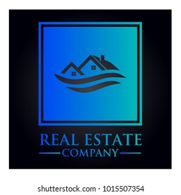 real estate logo graphic vector