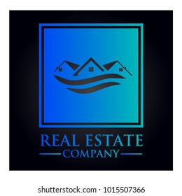 real estate logo graphic vector