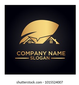 real estate logo graphic vector