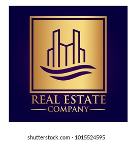real estate logo graphic vector