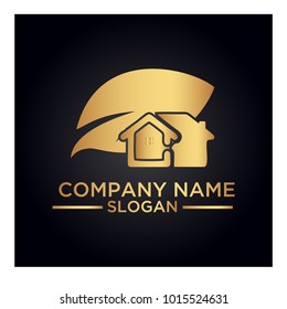 real estate logo graphic vector