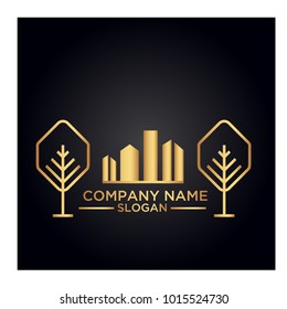 real estate logo graphic vector