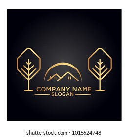 real estate logo graphic vector
