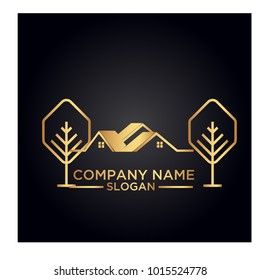 real estate logo graphic vector
