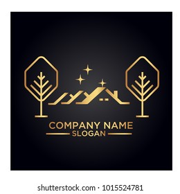 real estate logo graphic vector