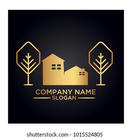 real estate logo graphic vector