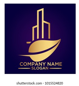 real estate logo graphic vector