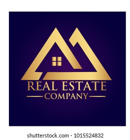 real estate logo graphic vector