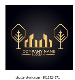 real estate logo graphic vector