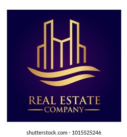 real estate logo graphic vector
